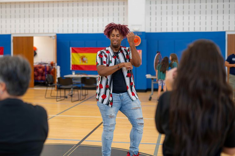 Marcus celebrating Hispanic Heritage Month