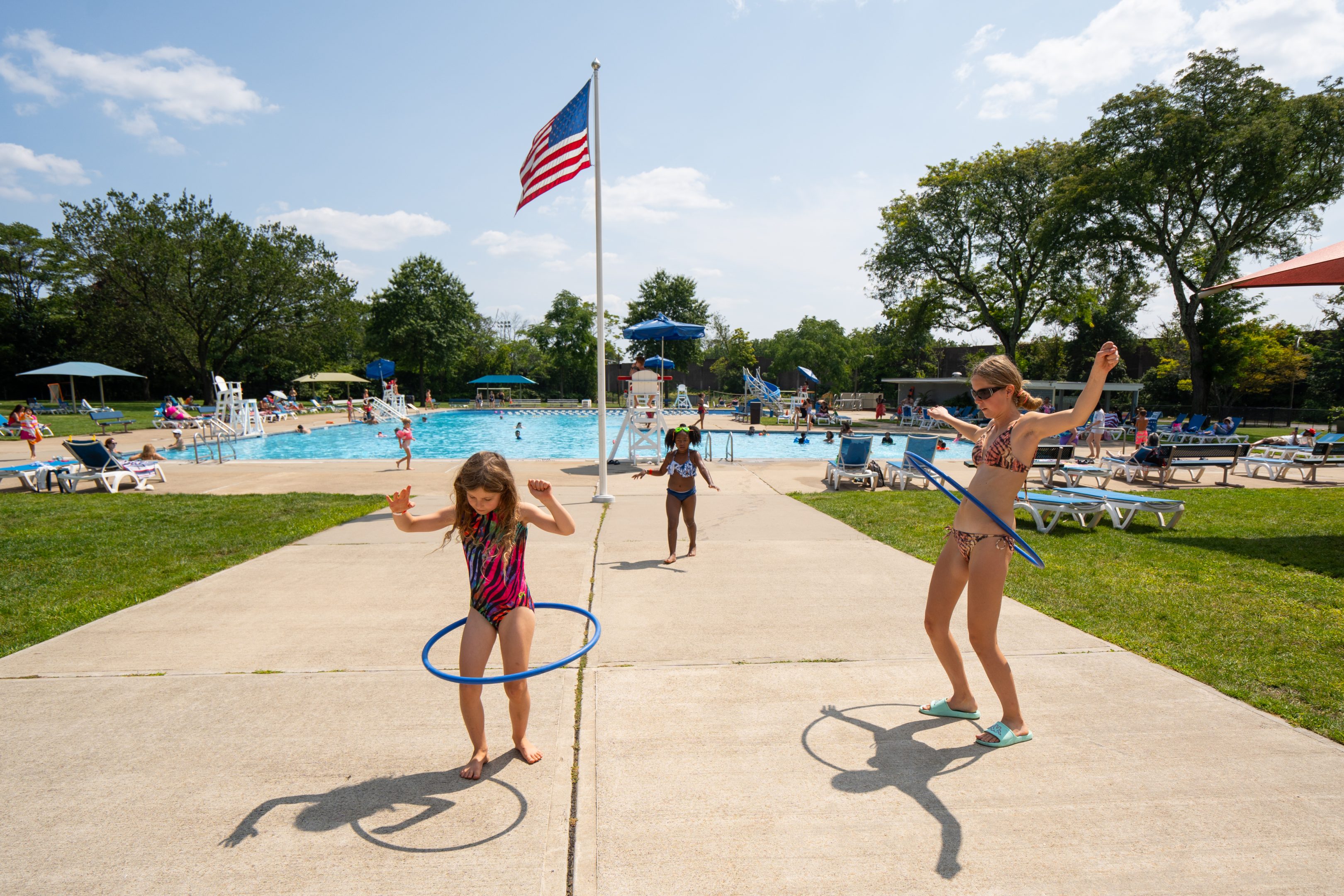 kids at springfield pool