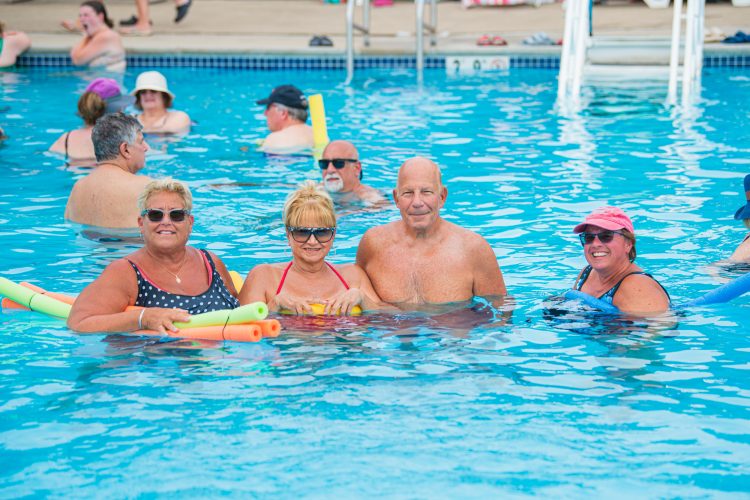 Adult Friends at Springfield YMCA Community Pool