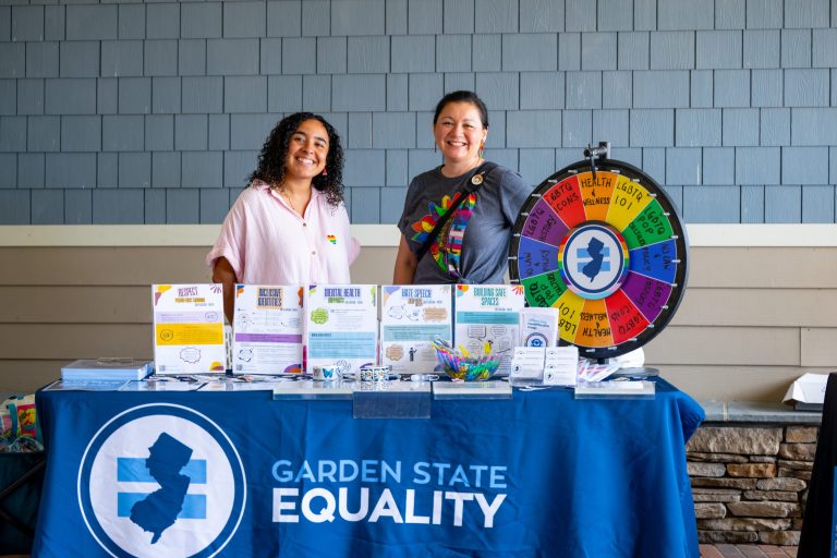 Pride Event Summit Area YMCA 2025 Employee Stand