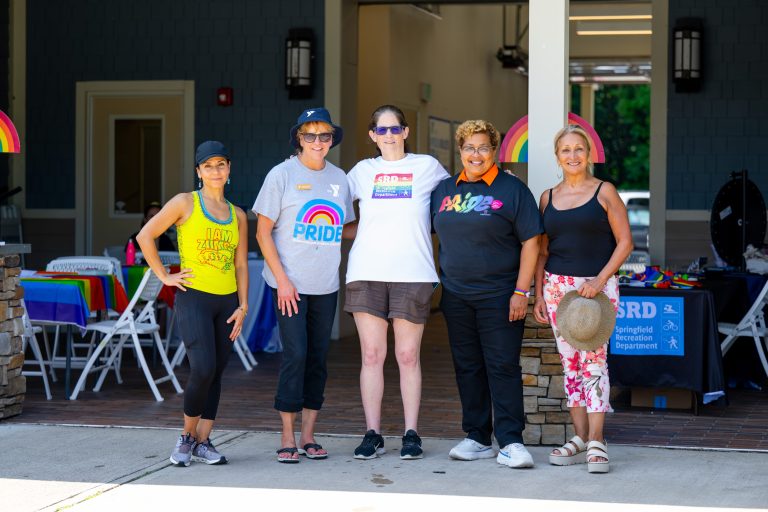 Group of people at Pride Event Summit Area YMCA 2025