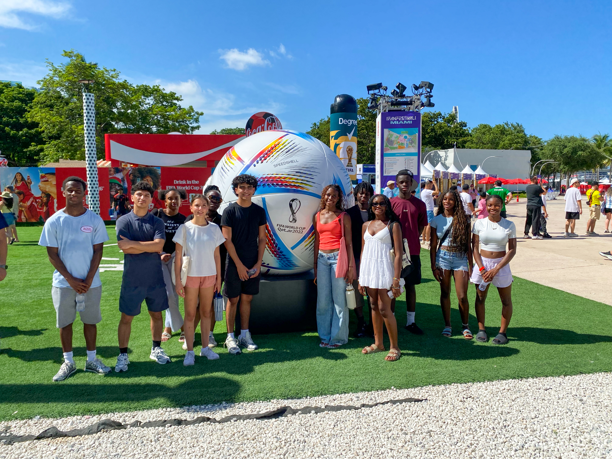achievers on college tour